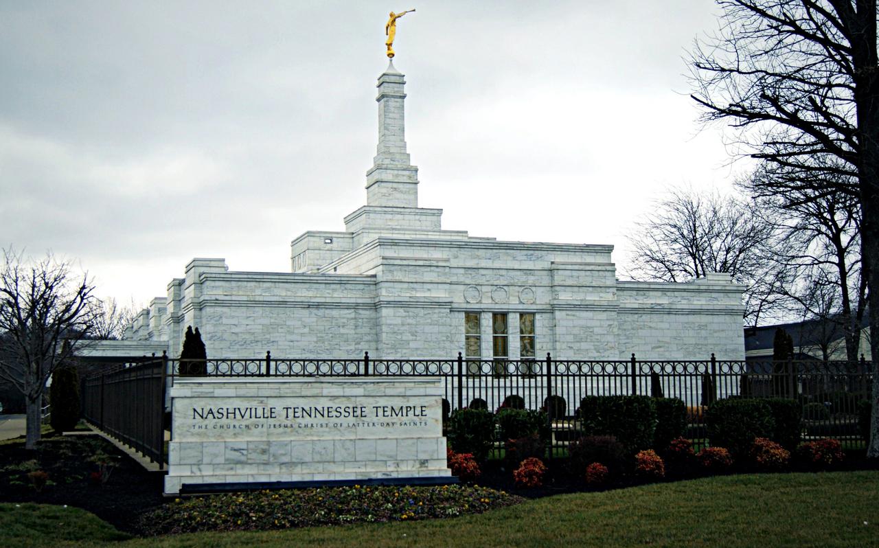 The Nashville Tennessee Temple.