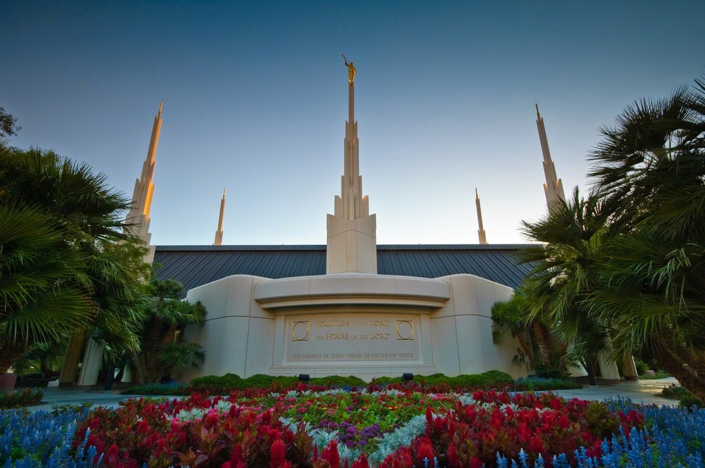The Las Vegas Nevada Temple.