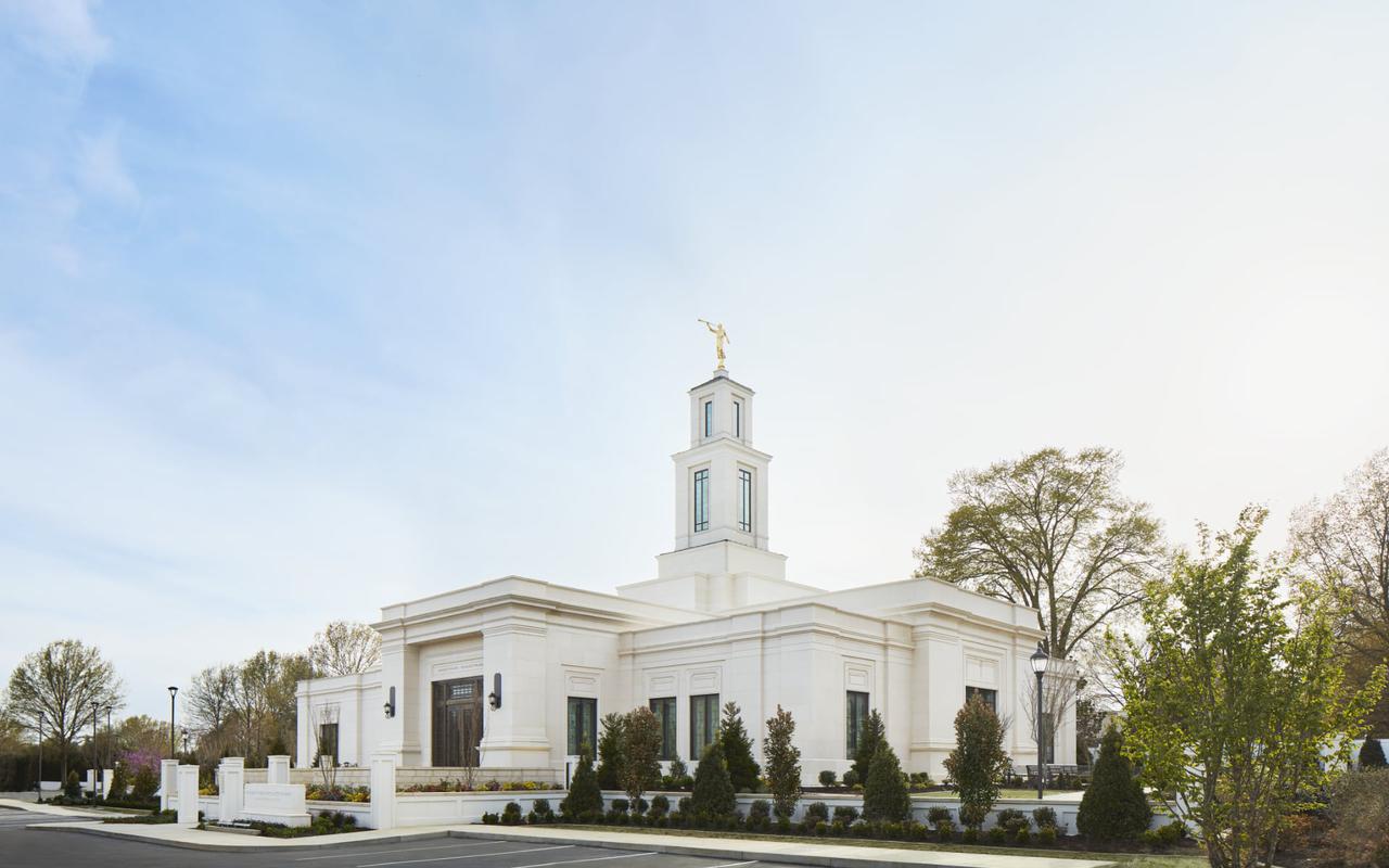 The Memphis Tennessee Temple.