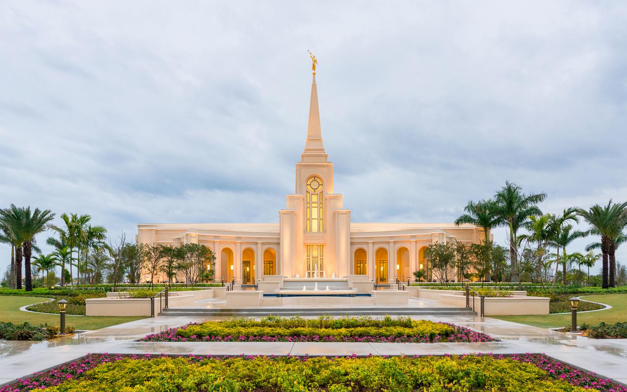 The Fort Lauderdale Florida Temple.