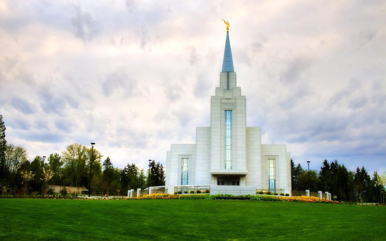 The Vancouver British Columbia Temple.