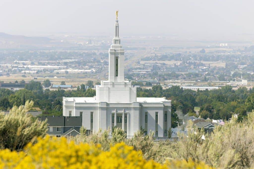 The Pocatello Idaho Temple.