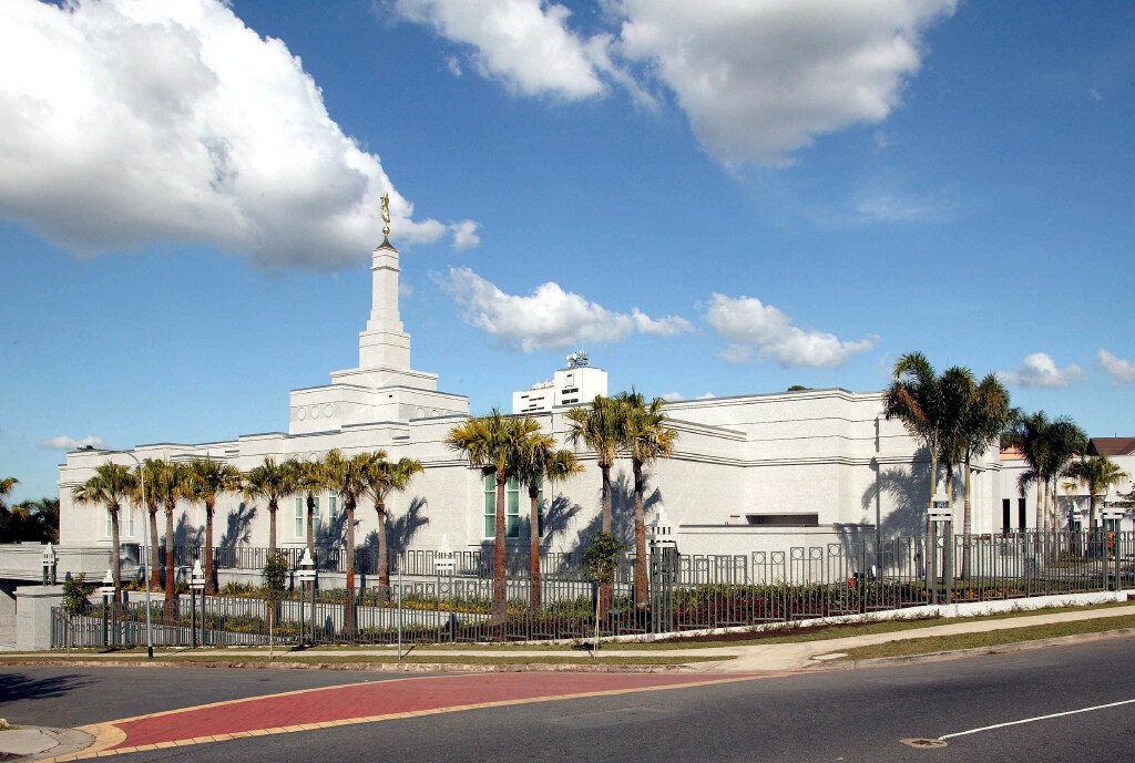 The Brisbane Australia Temple.