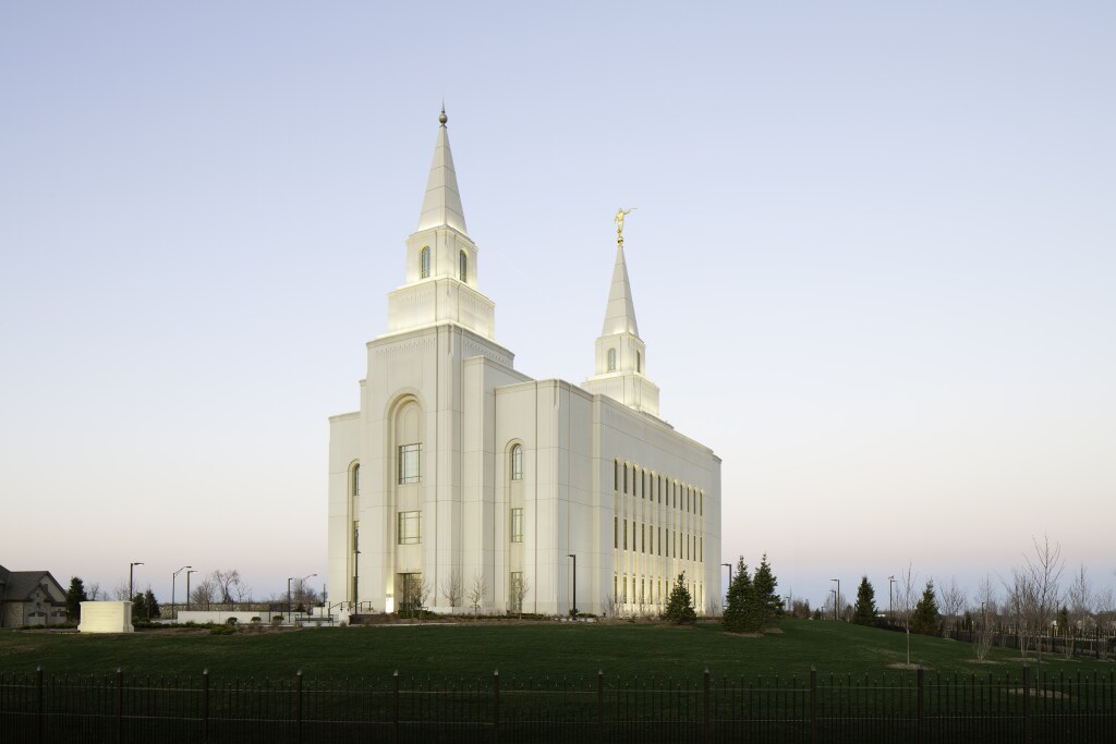 The Kansas City Missouri Temple.