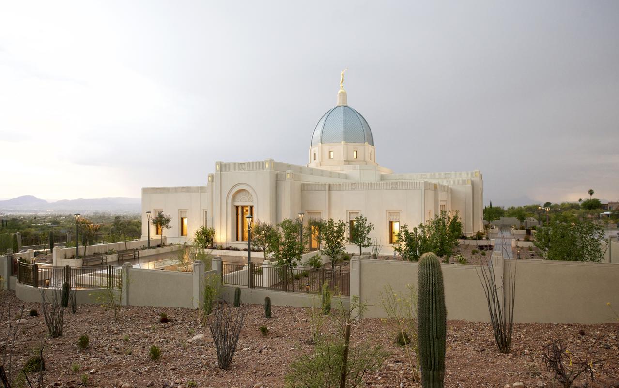 The Tucson Arizona Temple.